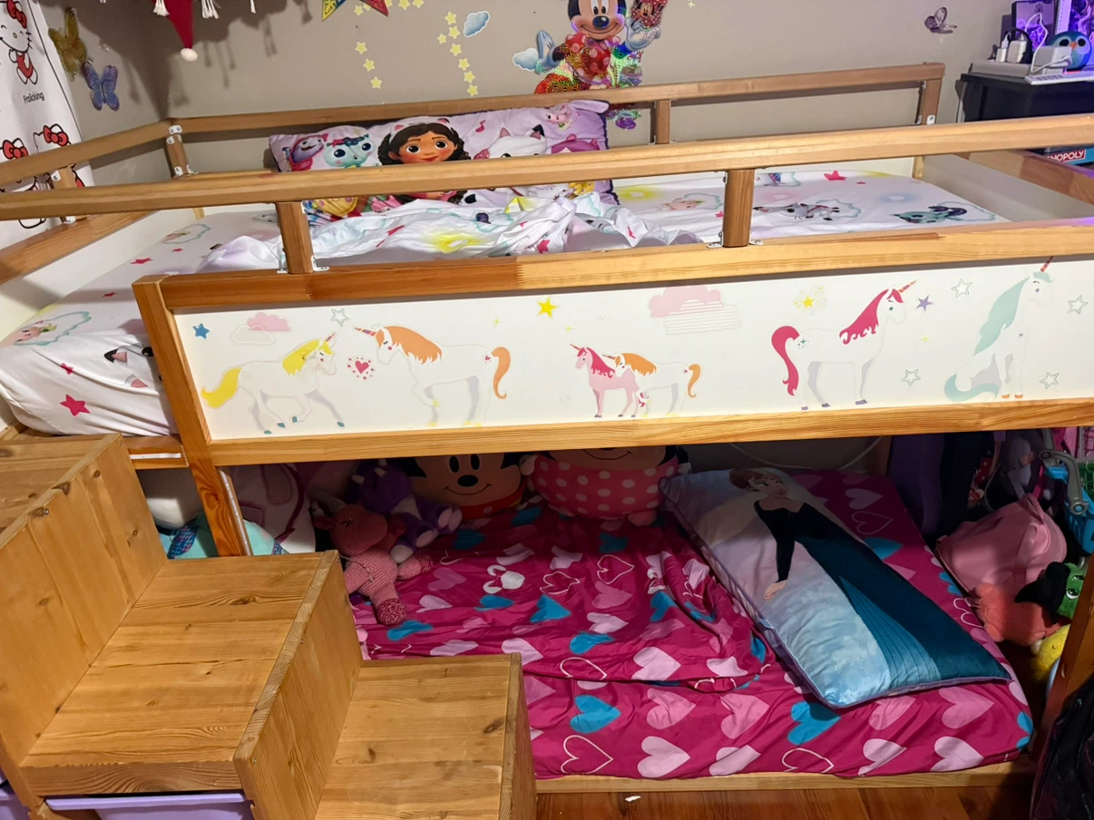 IKEA KURA Reversible Bunk Bed