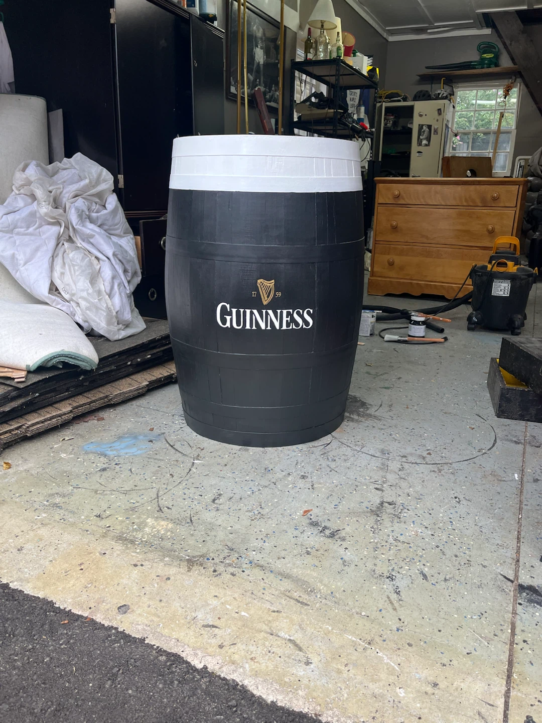 Guinness Barrel Pub Table - photo 2