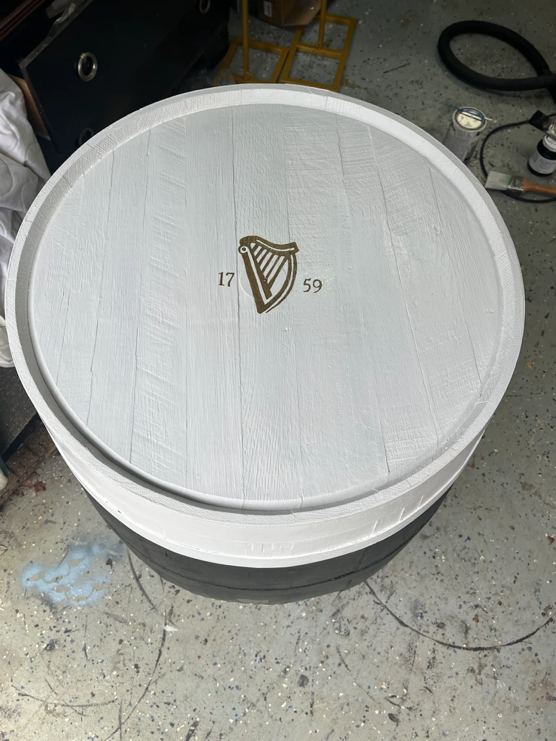 Guinness Barrel Pub Table - photo 3