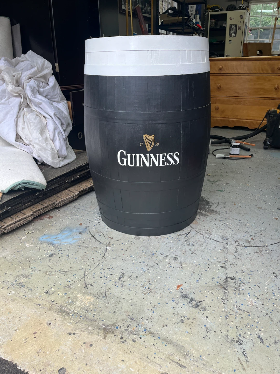 Guinness Barrel Pub Table - photo 4