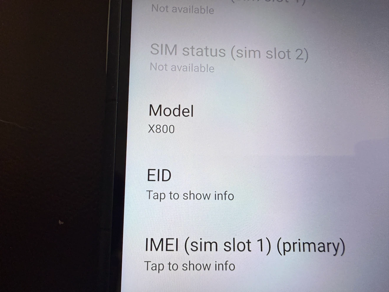 Sonim X800 Rugged Smartphone