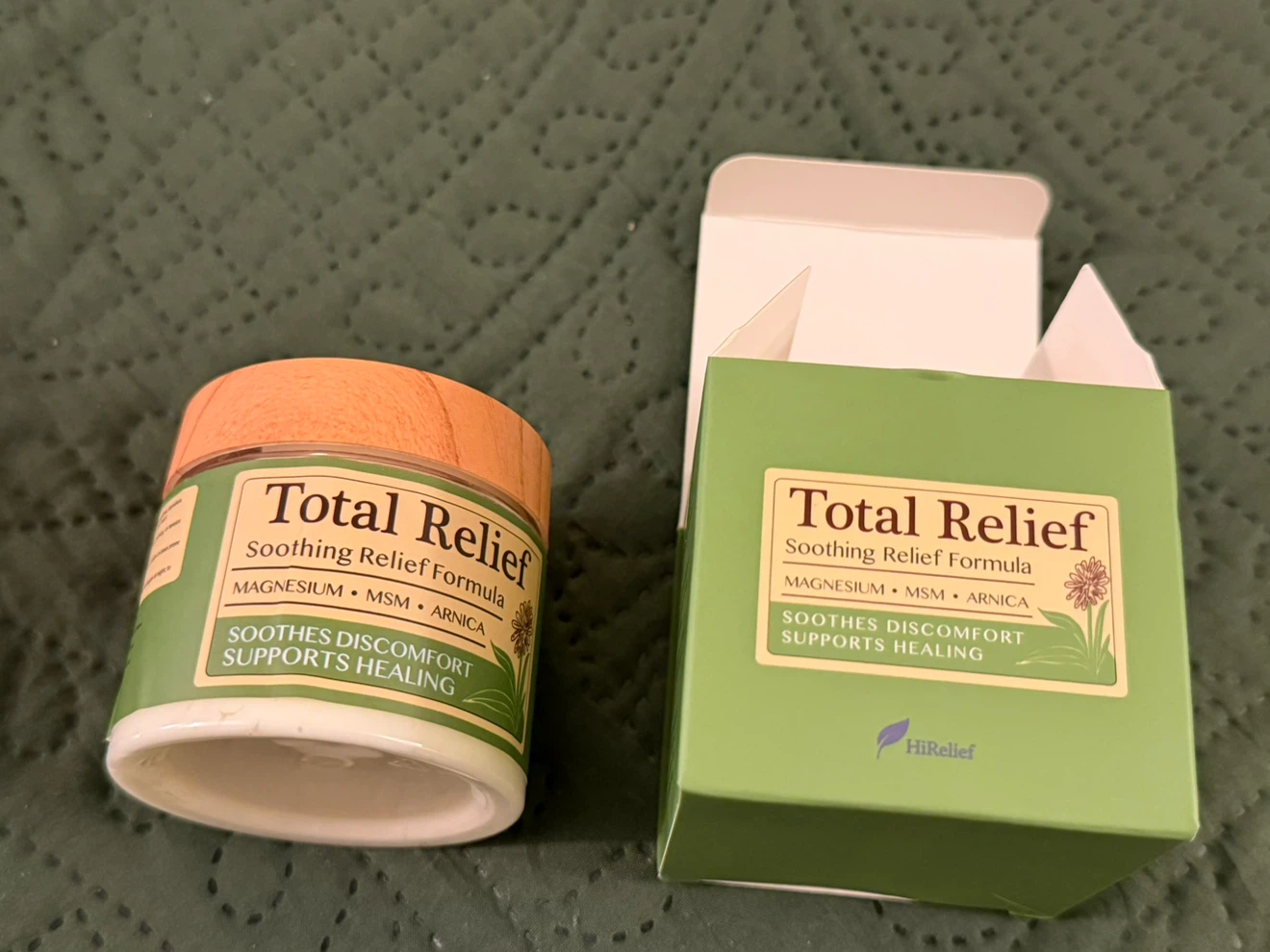 HiRelief Total Relief Soothing Magnesium Cream