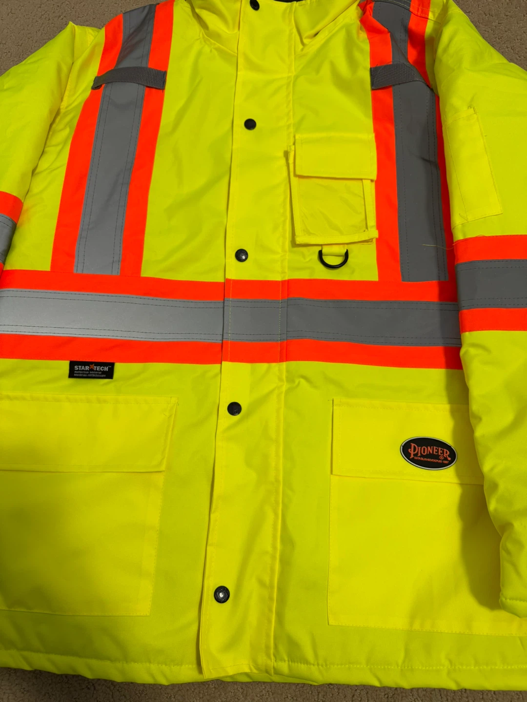Pioneer Hi-Vis Safety Jacket - photo 2