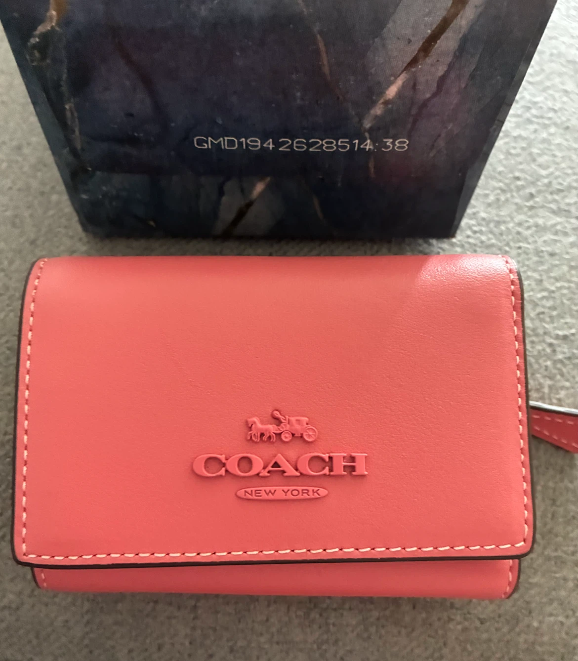 Coach Trifold Wallet - Pink