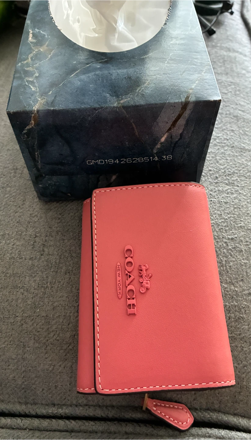 Coach Trifold Wallet - Pink - photo 2