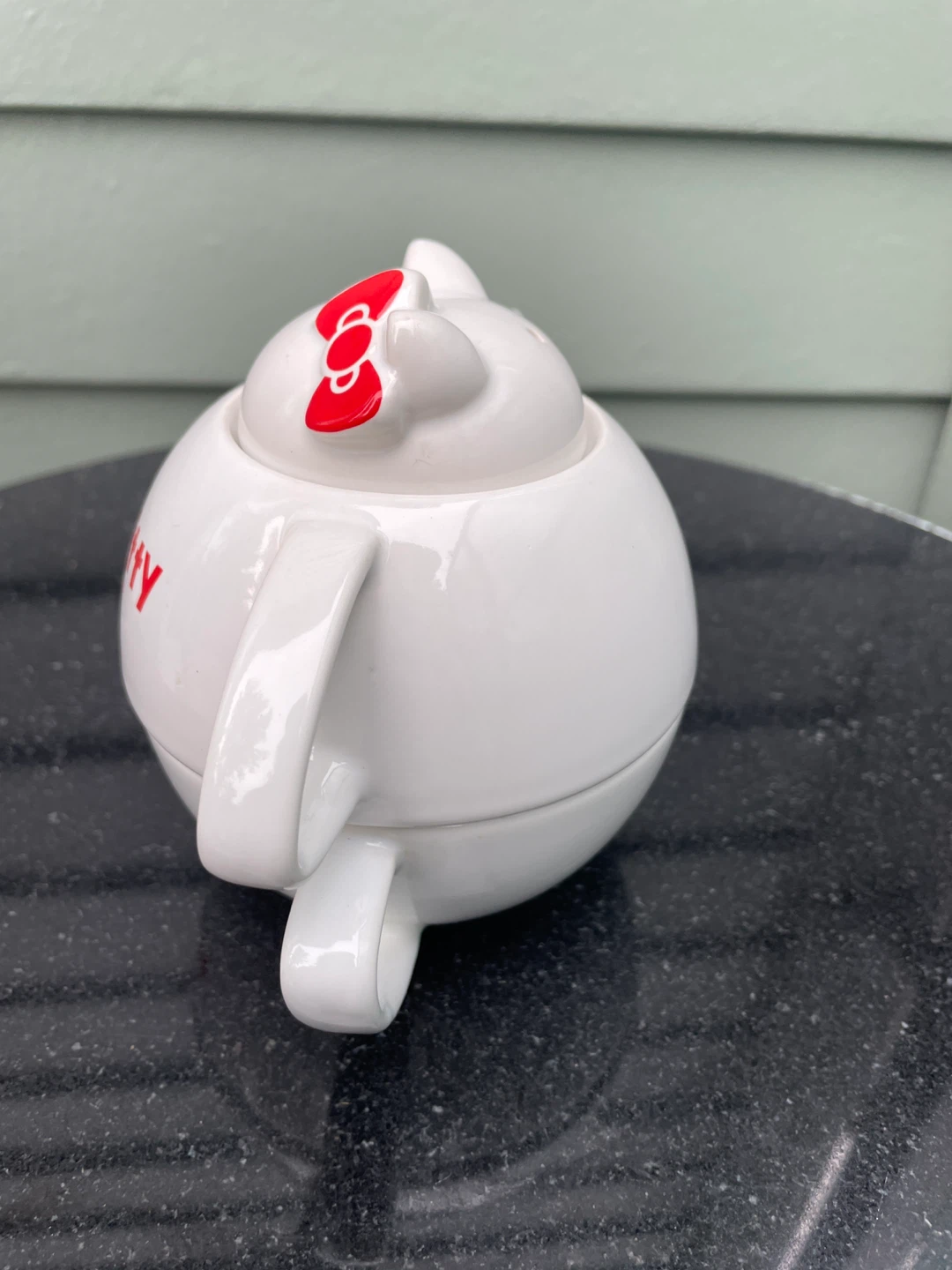 Vtg 1996 Hello Kitty ceramic tea for one set - photo 5