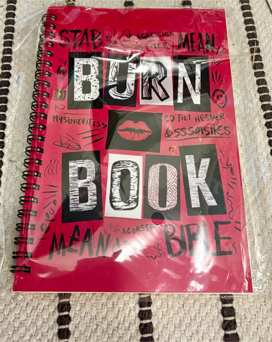 Mean Girls Burn Book Notebook and Pillow - photo 2