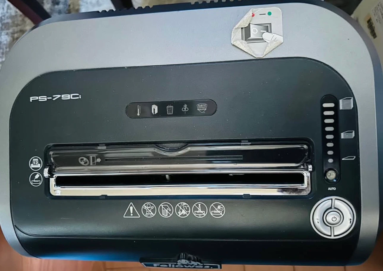 Fellowes Powershred 79Ci Commercial Paper Shredder - photo 3