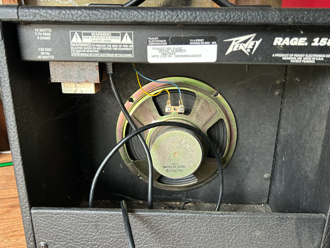 60$ NOW Peavey Rage 158 Guitar Amplifier - photo 2