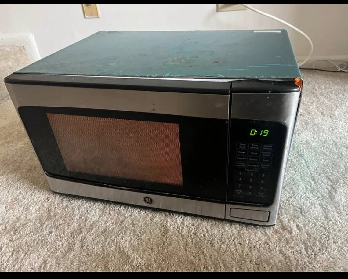 GE Countertop Microwave Stainless Steel