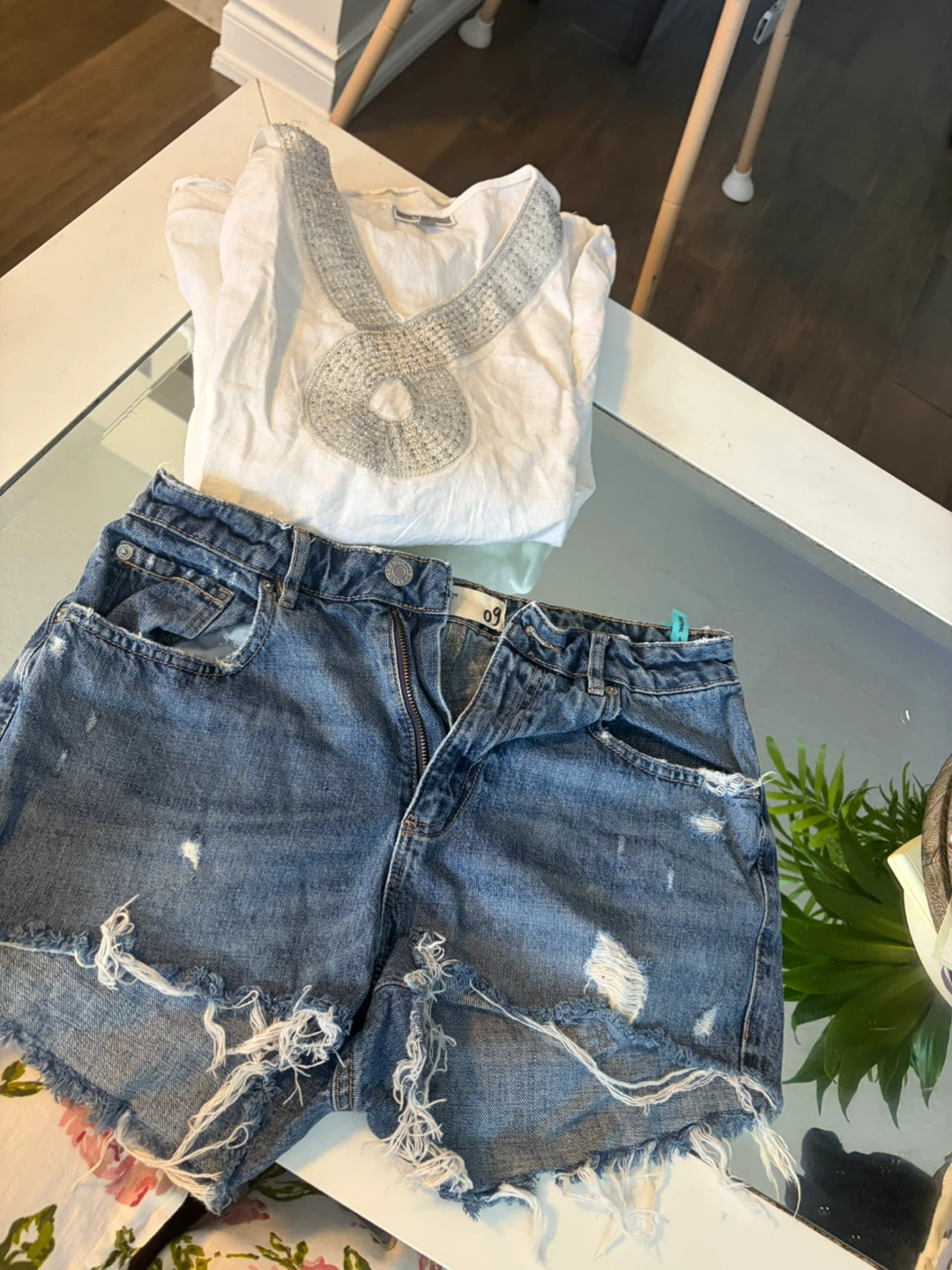 Garage denim shorts size 09 - photo 3