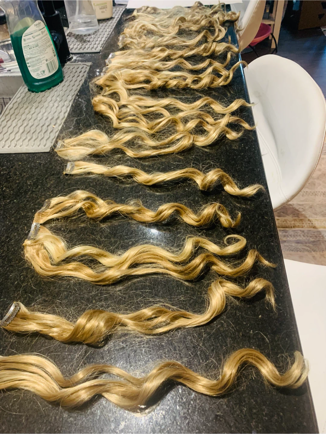 Put On Pieces Extensions - Golden Wheat
