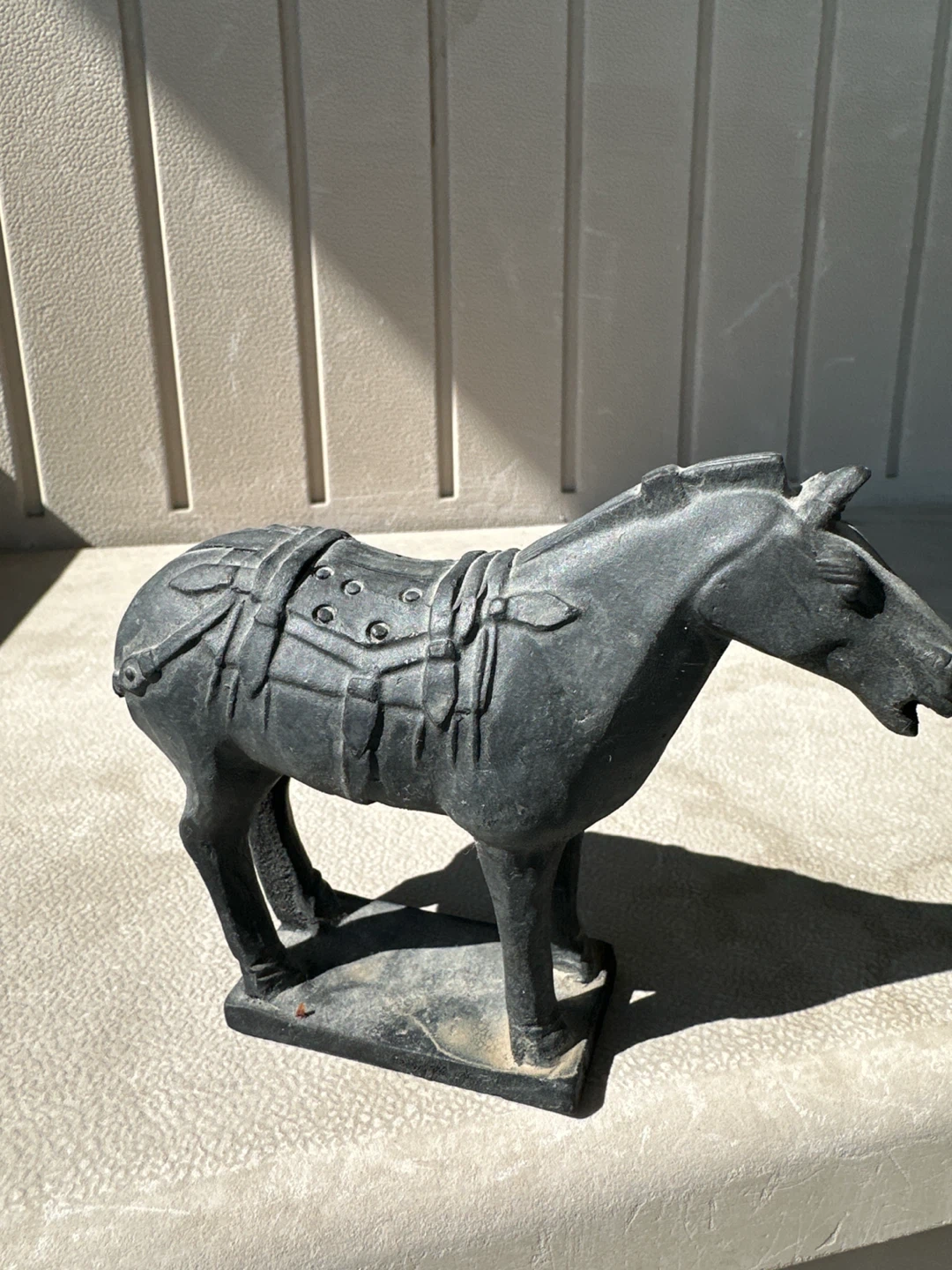Decorative Cast Iron Horse Figurine