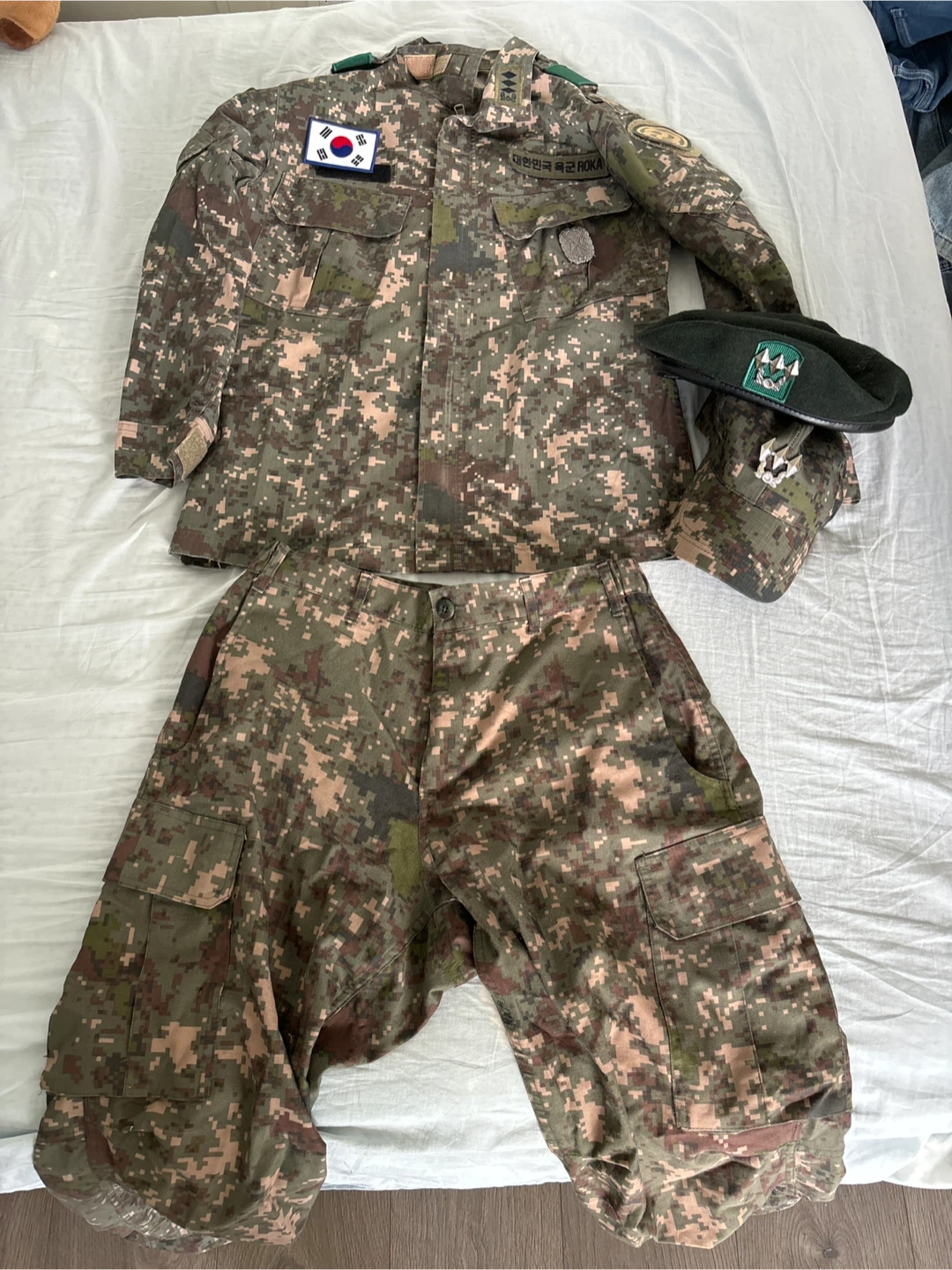 ROKA Republic of Korea Army Combat Uniform Set