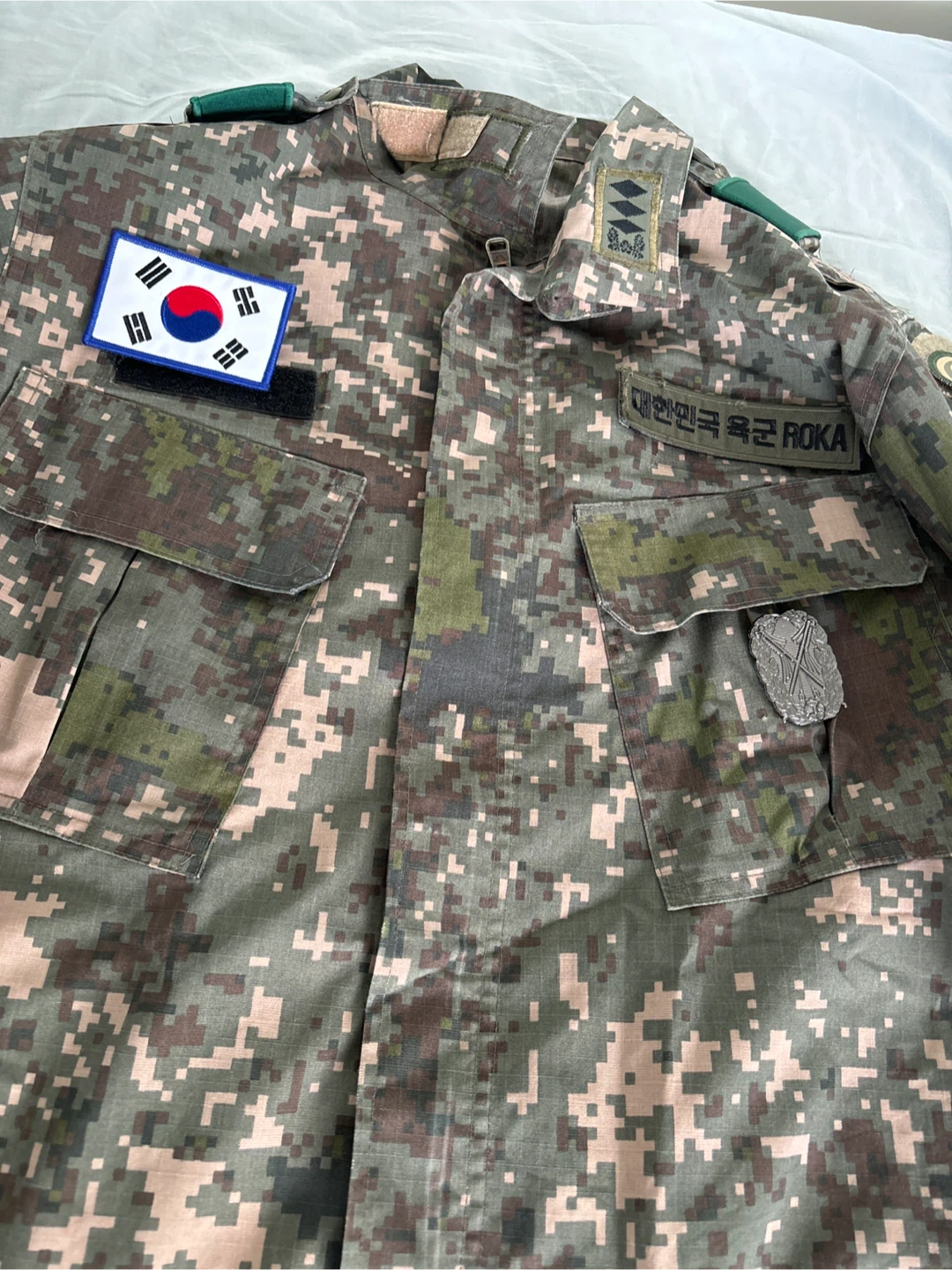 ROKA Republic of Korea Army Combat Uniform Set - photo 2