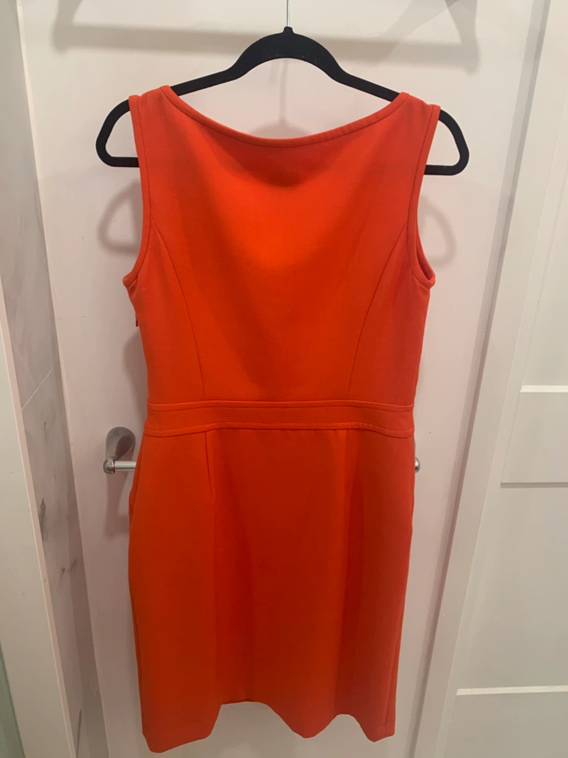 🧡Tory Burch Sleeveless Dress Orange Size 10 🧡 - photo 3