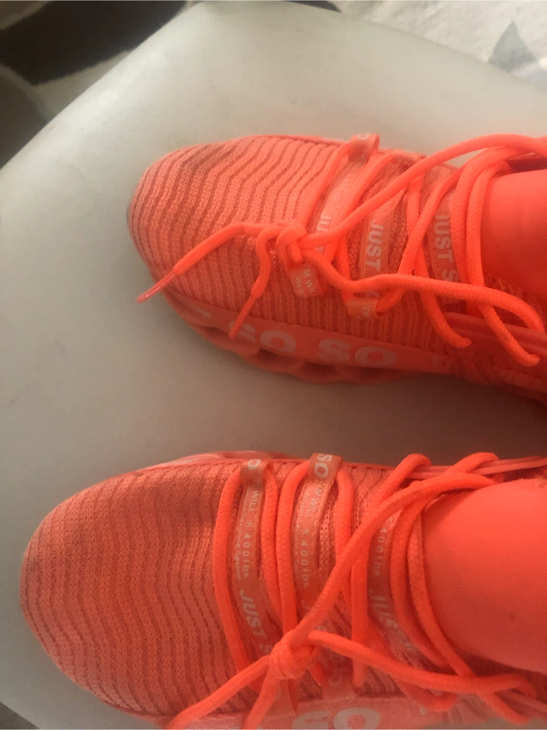 Florescent Pink "JUST SO" Sneakers - photo 4