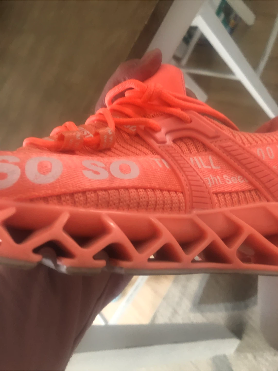 Florescent Pink "JUST SO" Sneakers - photo 5