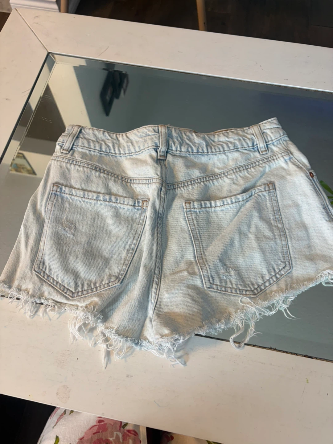 Garage Denim Light Wash Shorts - photo 2