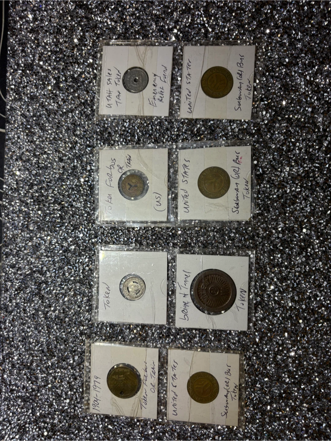 Vintage Collection of Transit & Subway Tokens