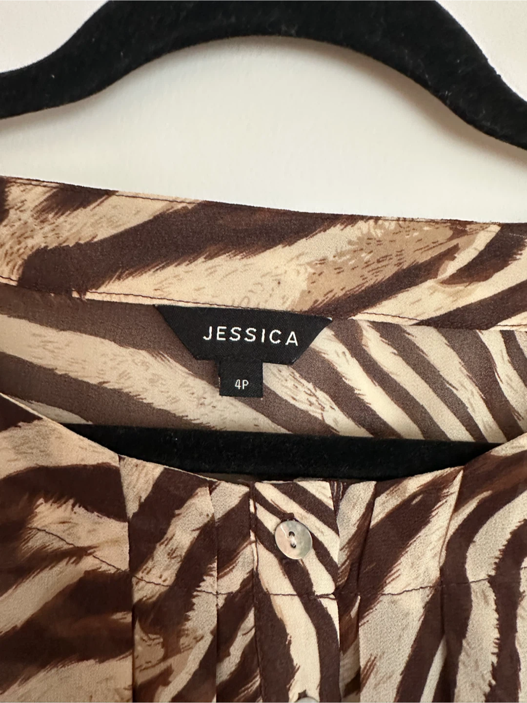 Zebra Print Blouse - photo 2