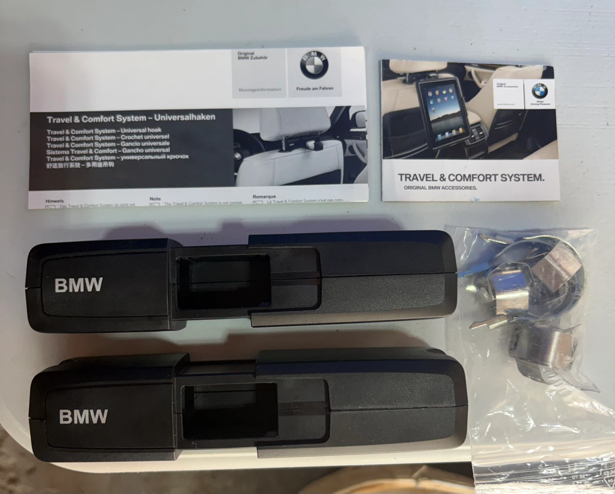 BMW Travel & Comfort System Universal Hooks