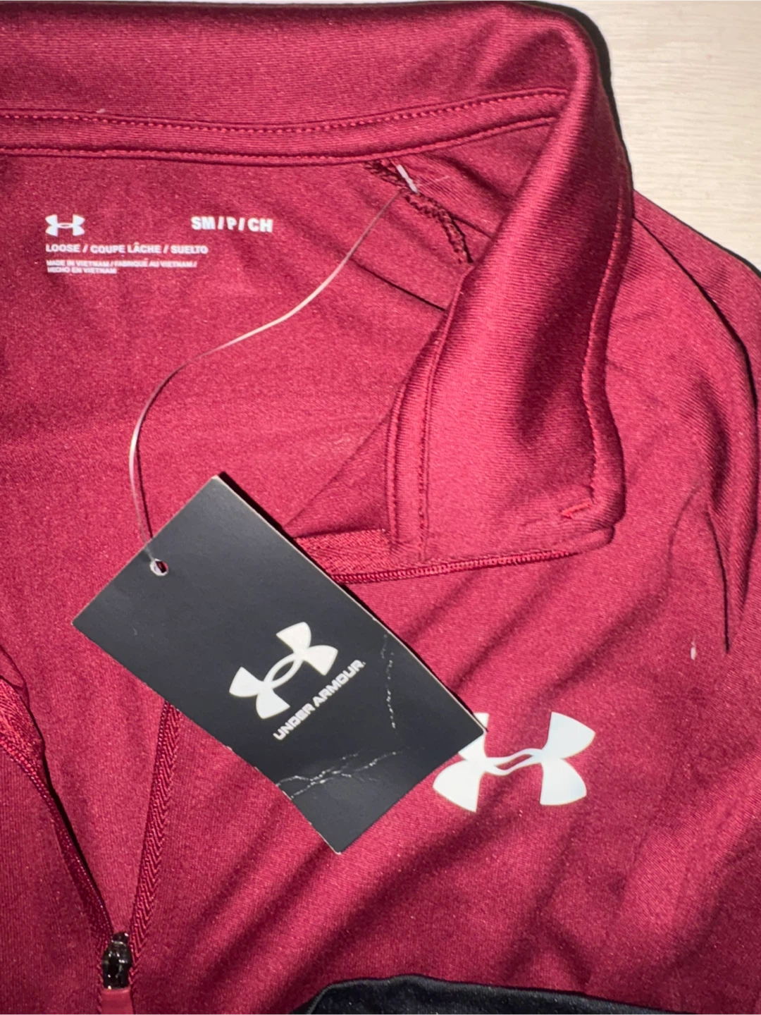 NWT Under Armour Men S 2-Pack Long Sleeve 1/2 Zip & Crew Neck - photo 3