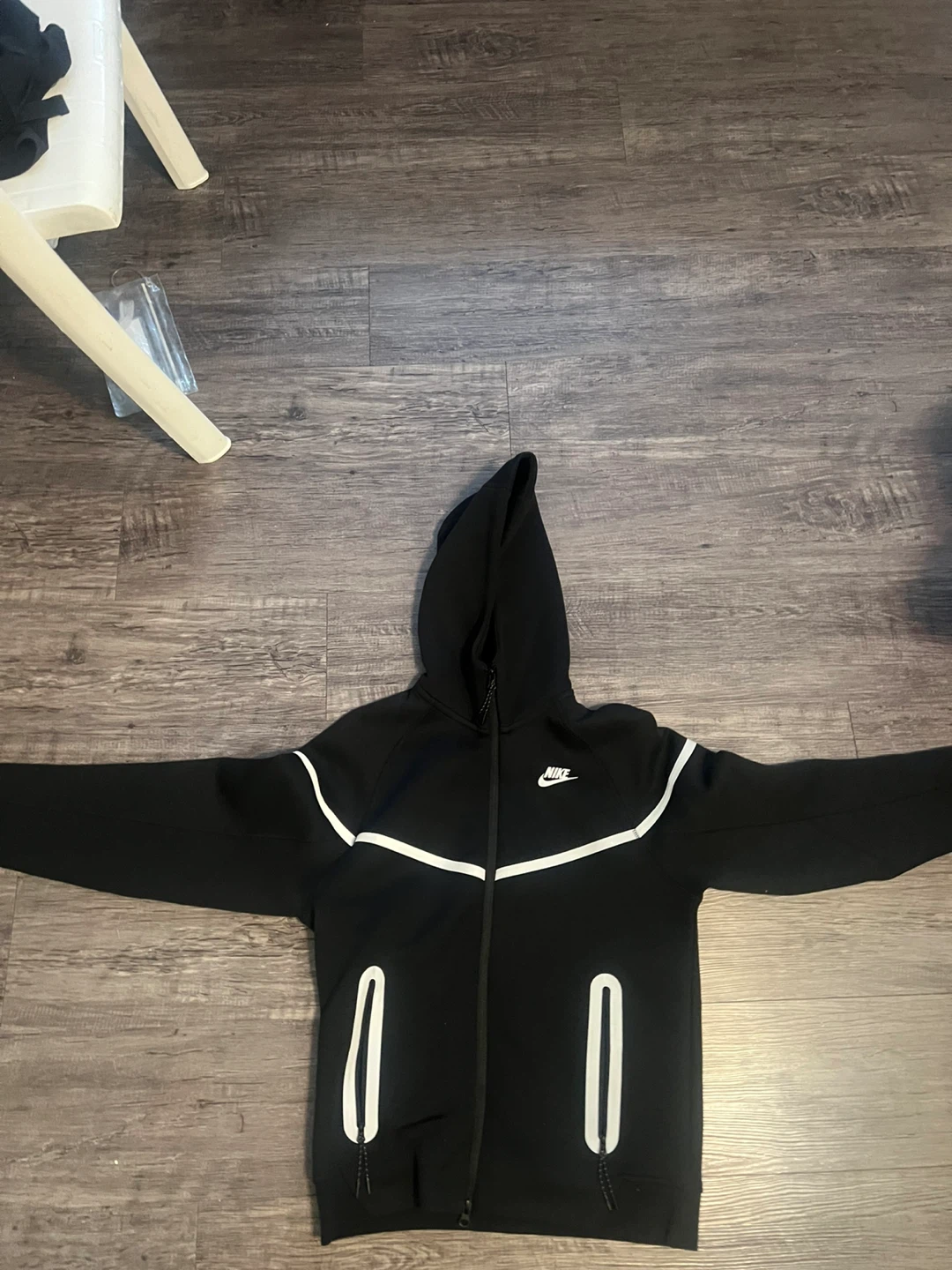 Reflective Nike Tech Fleece Full Zip Hoodie - photo 4