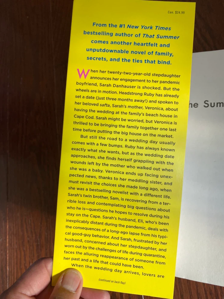 The Summer Place by Jennifer Weiner Novel - photo 3