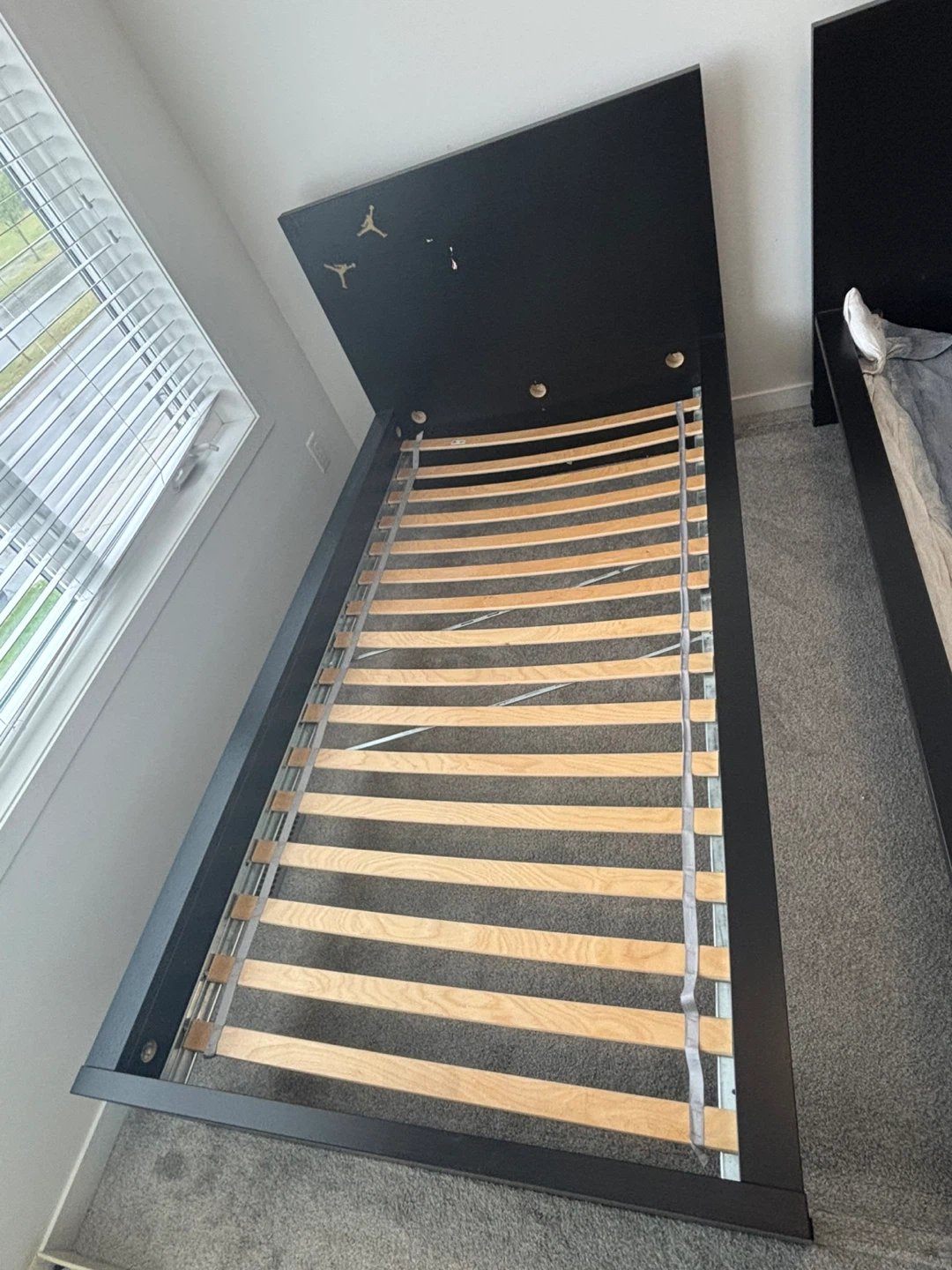 Black Twin Size Bed Frame