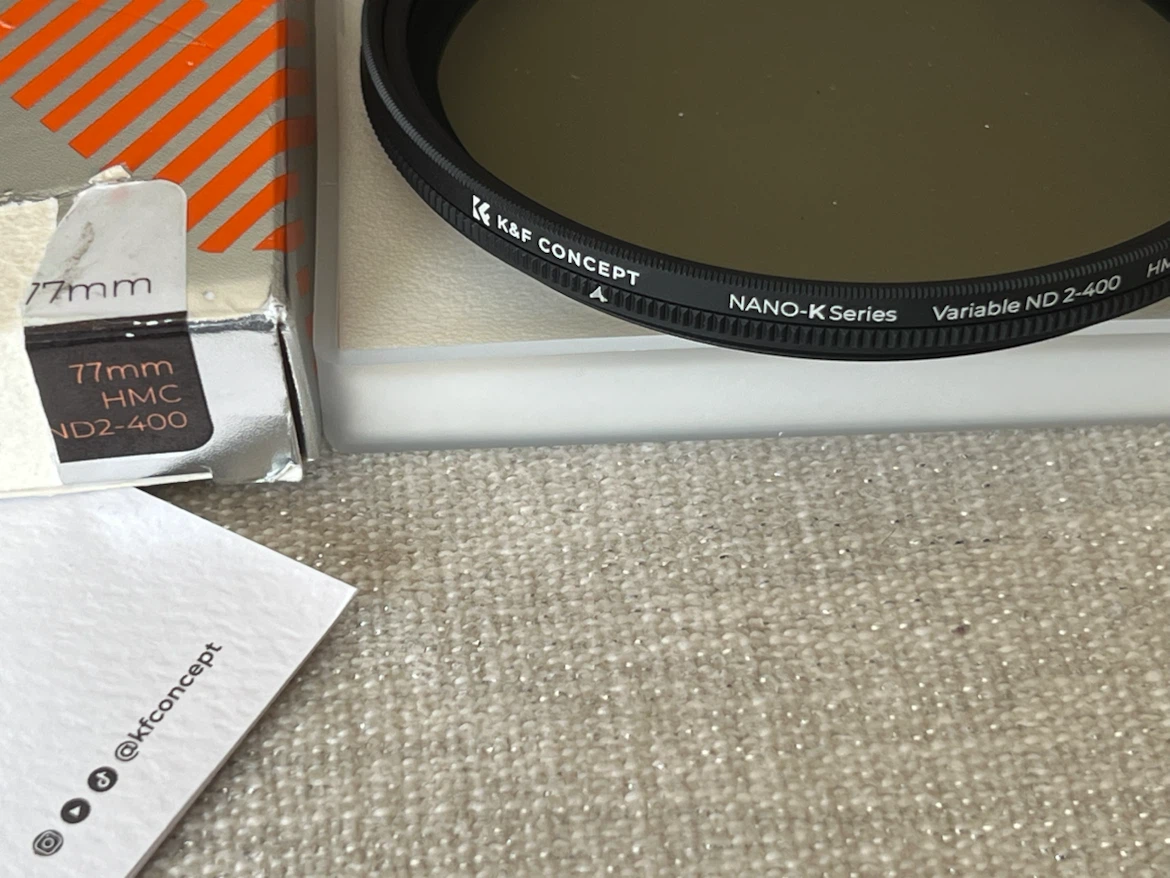 K&F Concept Nano-K Series Variable ND 2-400 Lens Filter - photo 3