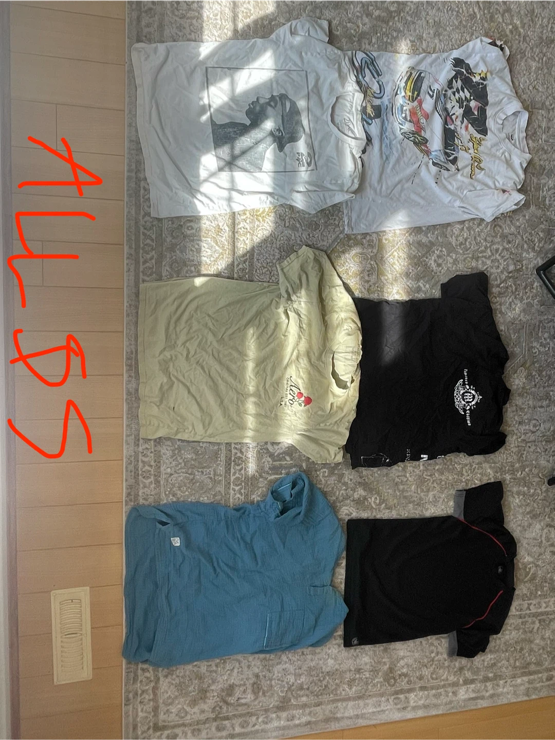 Bundle of Men's T-shirts and Shorts