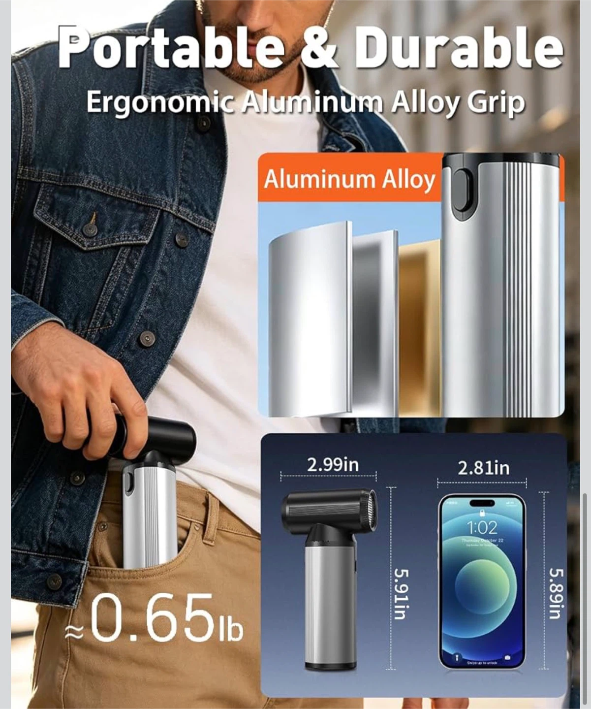 3-in-1 Electric Air Duster & Vacuum - photo 5