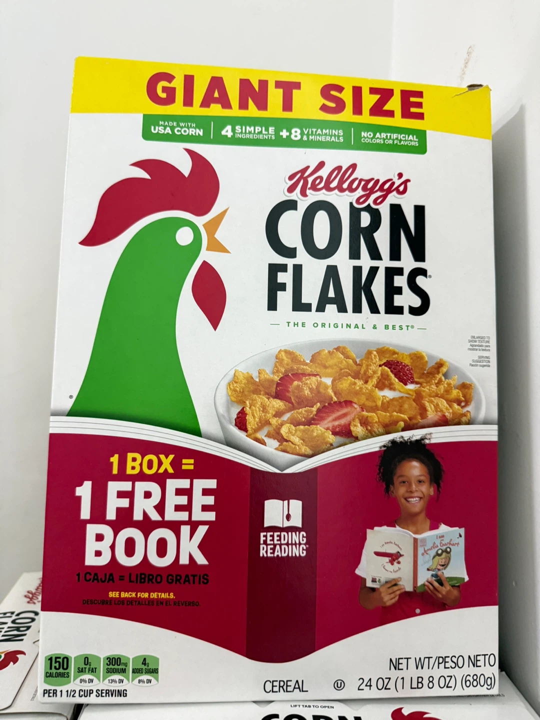 Kellogg's Corn Flakes Cereal 24 oz - photo 3