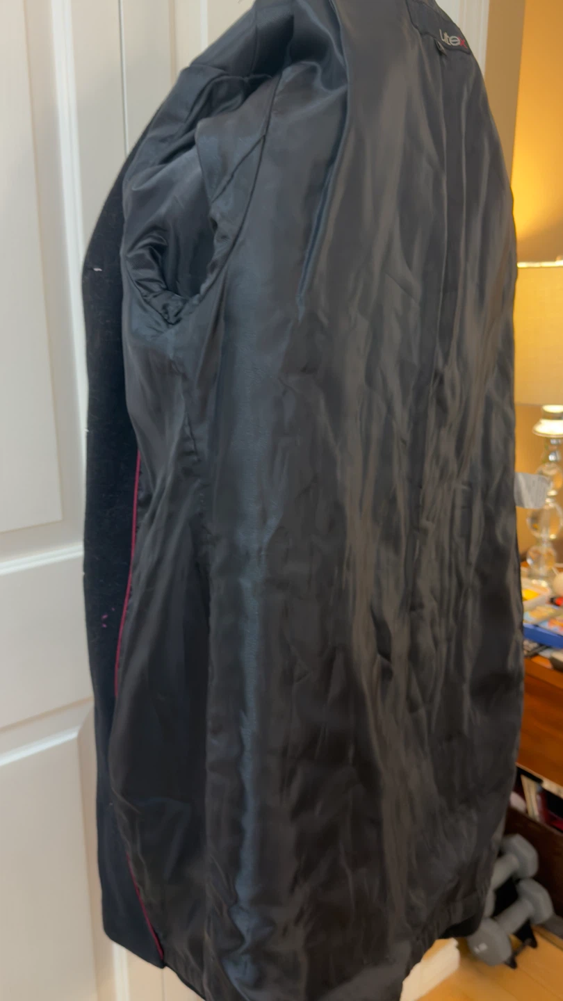 Black Petite Wool Coat Size 4 - photo 5