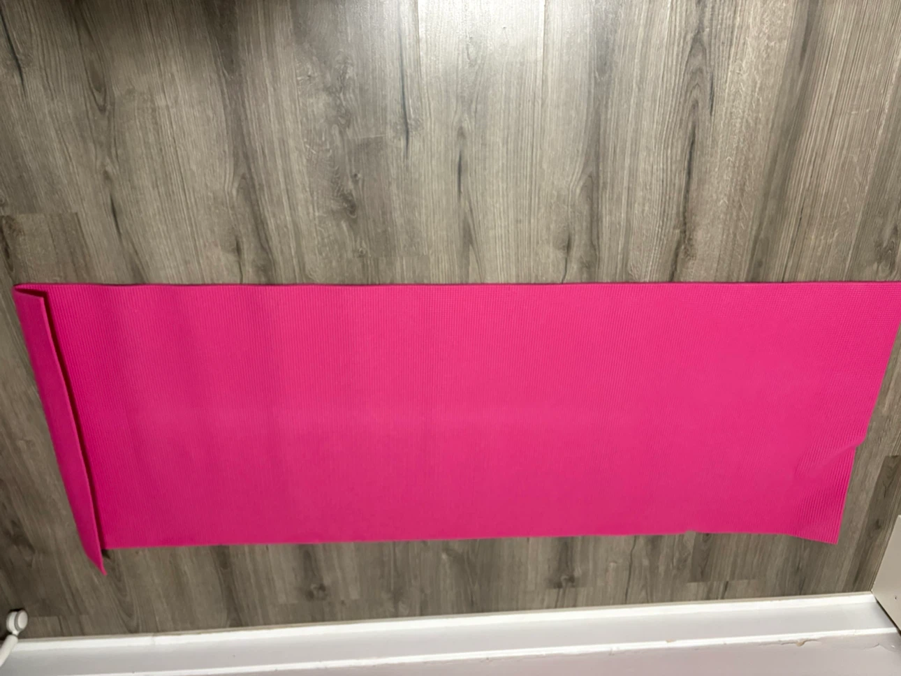 Bright Pink Yoga Mat