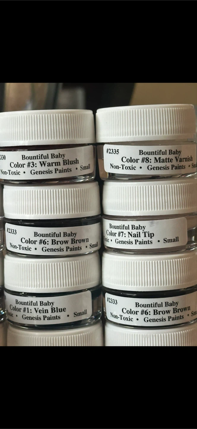 Genesis bountiful baby doll paint 15 piece lot - photo 2