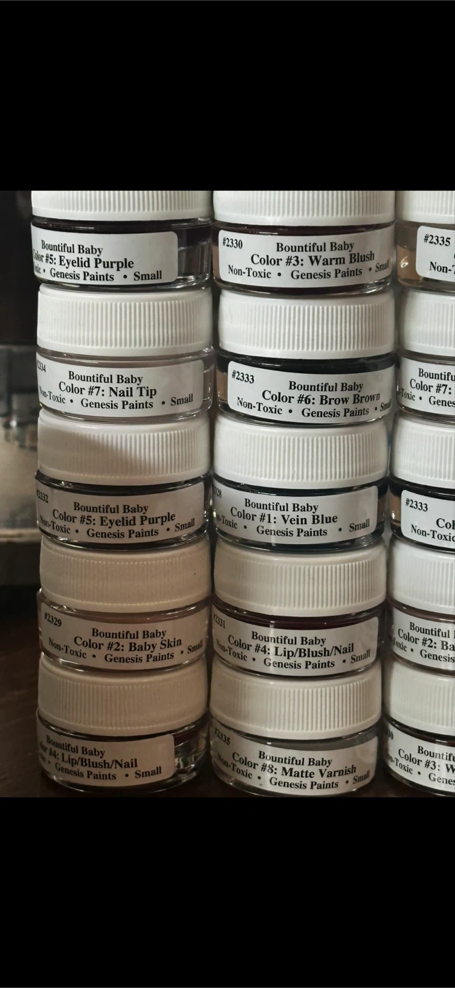 Genesis bountiful baby doll paint 15 piece lot - photo 4