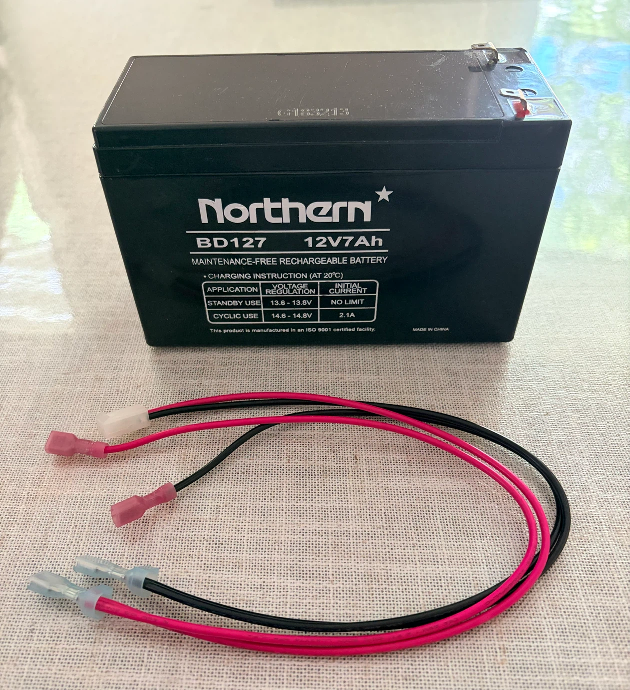 12V7Ah Rechargeable Battery