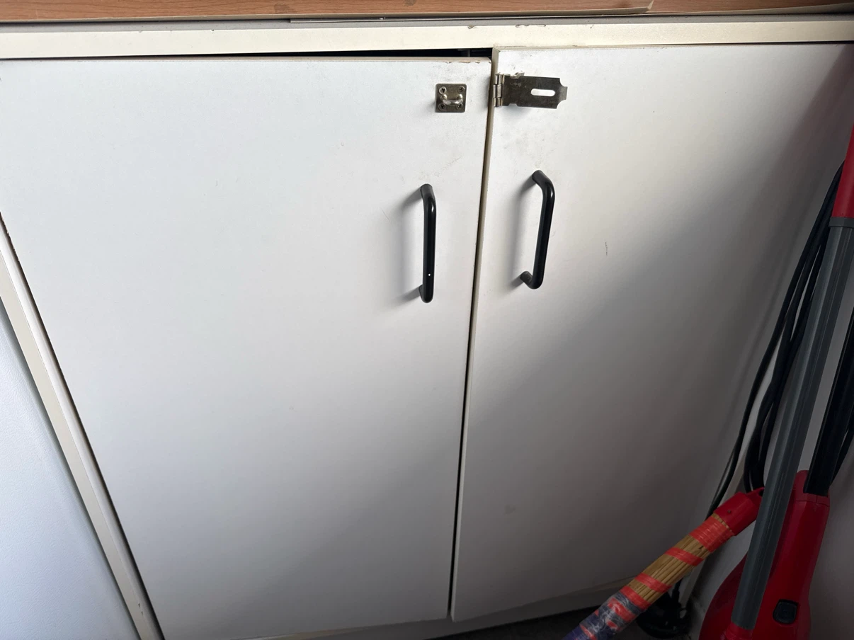 White Storage Cabinet