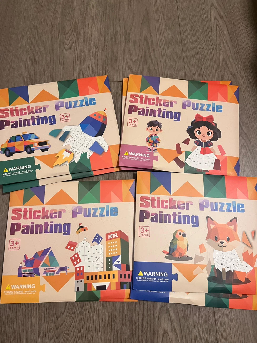 Sticker Puzzle Painting Set