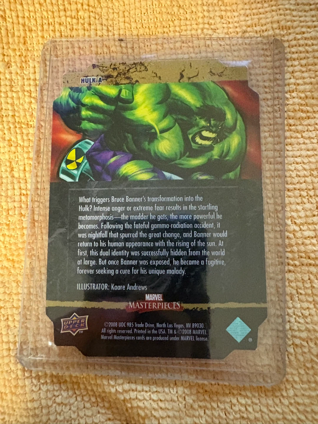 Marvel Masterpieces Trading Cards - Hulk & Daredevil - photo 5
