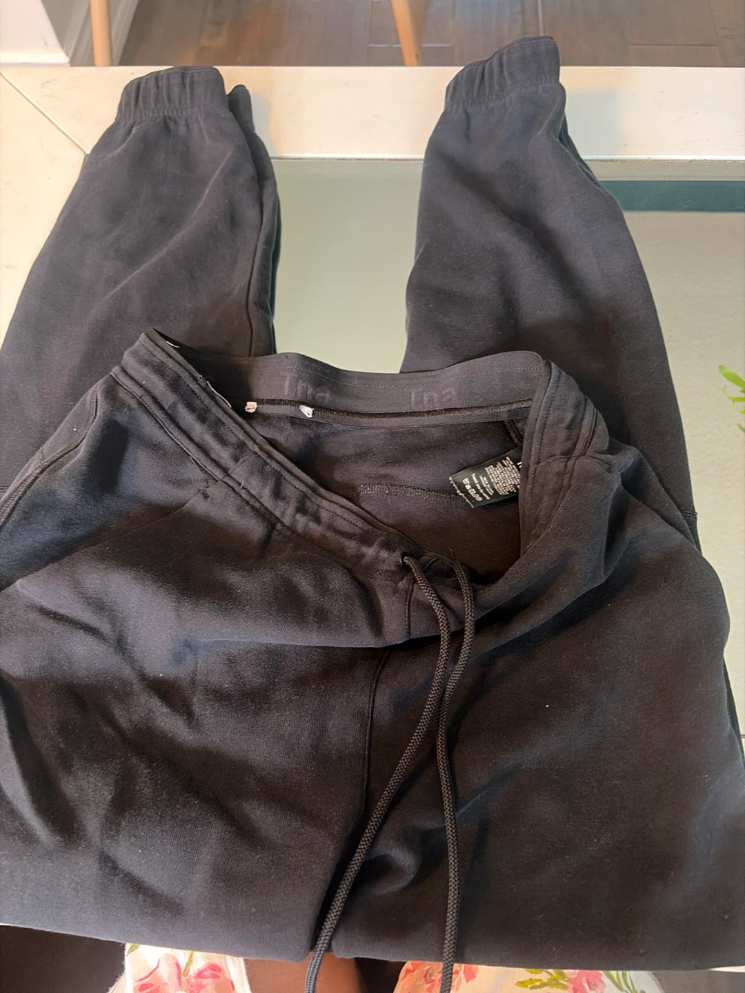 TNA Black Joggers