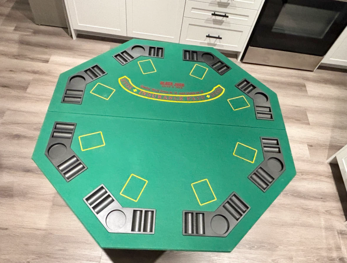 Poker Table Top and Blackjack Table top