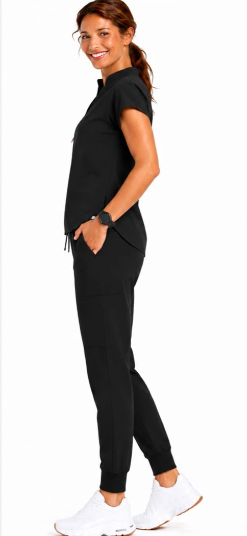 Black Scrub Top - photo 2