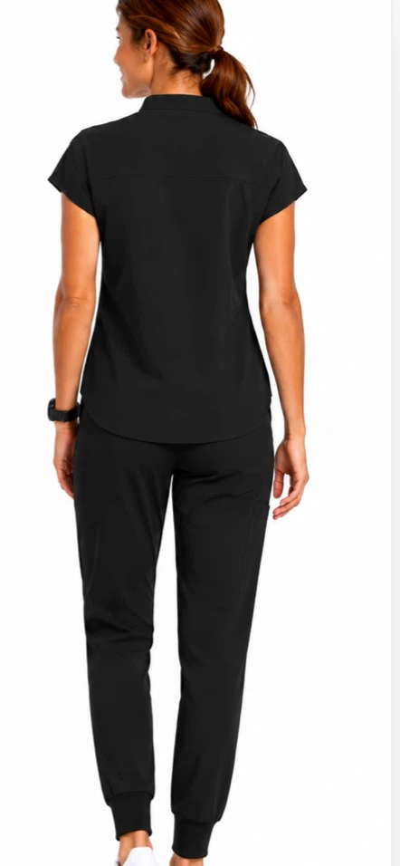 Black Scrub Top - photo 3