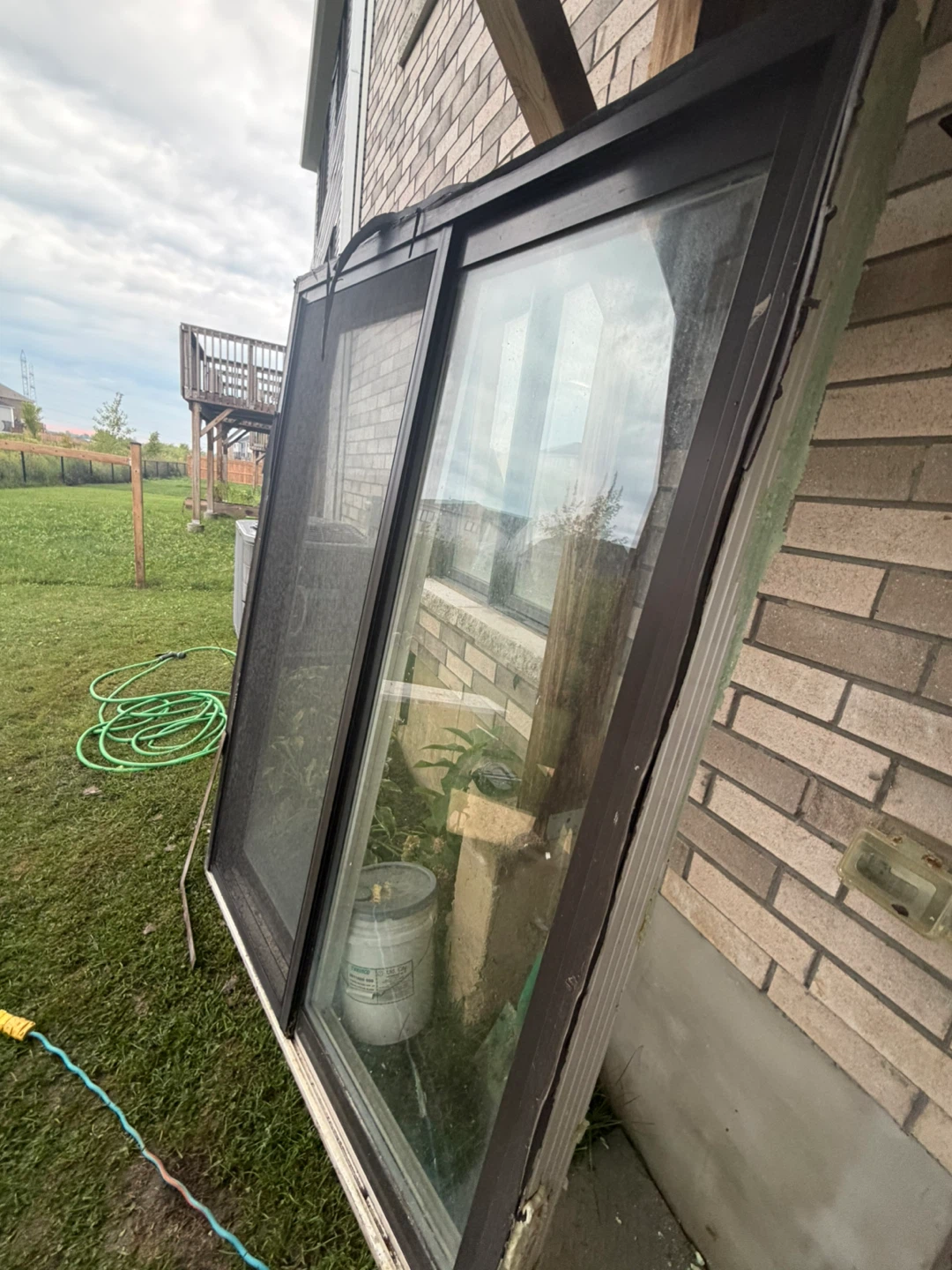 Brown Sliding Patio Door - photo 3