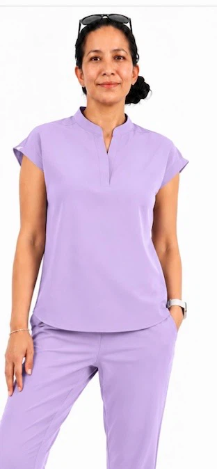 Purple Scrub Top - photo 5