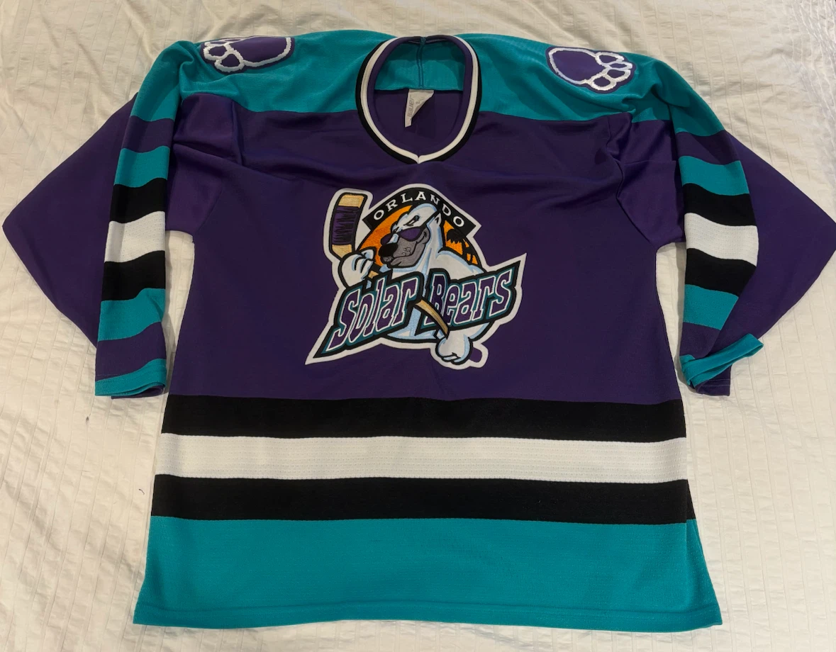 Bauer Orlando Solar Bears Jersey 1990’s