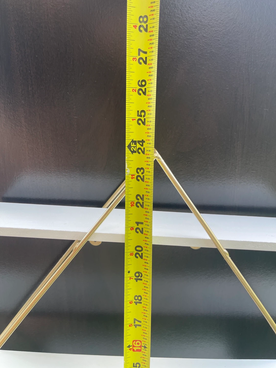 Gold Geometric Wall Shelf - photo 2